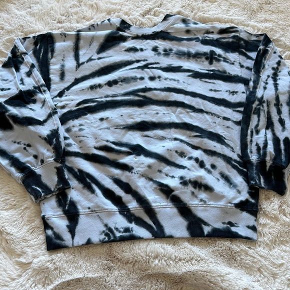 LACAUSA Set Sweatshirt & Shorts Tie Dye Size S - Picture 8 of 12